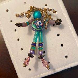 Funky Stick Pin -Vintage